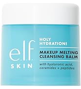 e.l.f., Skin Holy Hydration! Makeup Melting Cleansing Balm, Face Cleanser and Makeup Remover, Inf...