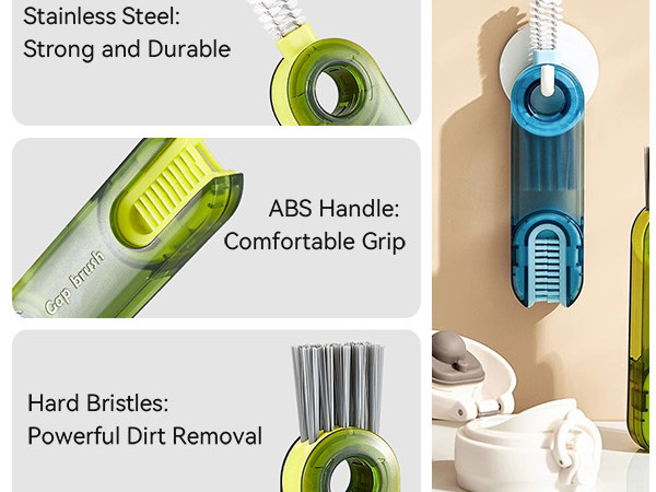 water bottle cleaner set