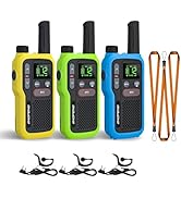 BAOFENG GT-18 Walkie Talkies for Kids Adult, License Free Long Range Rechargeable FRS Two Way Rad...