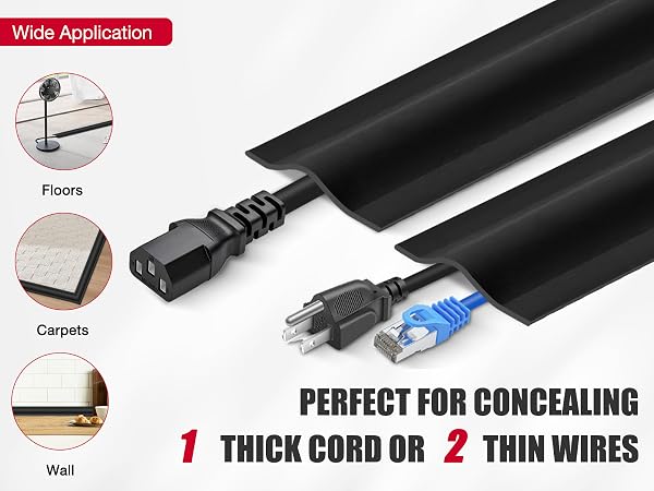 floor cord covers