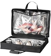 Shoe Bag for Travel with Handle, Travel Shoe Organizer Portable Luggage Shoe Storage Bag, Shoe Ba...