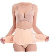 GOEGE Postpartum Belly band Postpartum Recovery Surgery Support Belly Wrap for C-Section Hernia a...