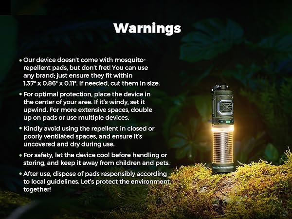mosquito repellent outdoor patio