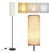 PARTPHONER Floor Lamp for Living Room, Modern Standing Lamps with Lampshade, Minimalist Tall Lamp...