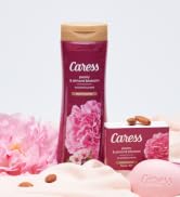 Caress Moisturizing Peony & Almond Blossom Body Wash For Fresh, Smooth Skin Body Soap To Soothe &...