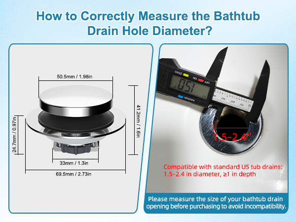 bathtub drain stopper