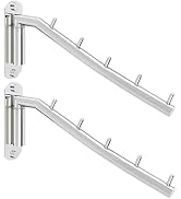 Alise Wall Mounted Drying Rack, Swivel Stainless Steel Laundry Hanger Rack, Space Saving Heavty D...