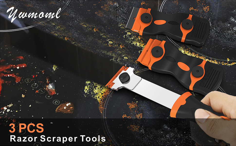 3 PCS Razor Scraper Tools