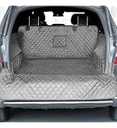PETICON SUV Cargo Liner for Dogs, Waterproof Pet Cargo Cover Dog Seat Mat for SUVs Sedans Vans wi...
