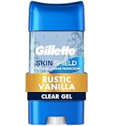 Gillette Antiperspirant Deodorant for Men, SkinShield, 72hr Sweat & Odor Protection, Fights 99% O...