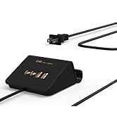 WUKUR USB Charging Station 45W 4 Ports USB and USB C Charger Station for Multiple Devices Laptop ...