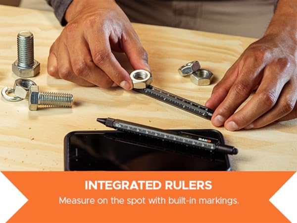 multi tool pen stylus screwdriver ruler level LED flashlight bottle opener EDC multitool gift
