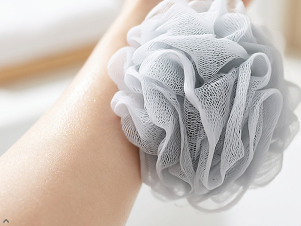 mesh bath puff