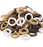 200 Pack Hair Ties BEoffer Baby Toddlers Girls Elastics Hair Bands No Damage Multicolor Colorful ...