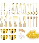 Charcuterie Boards Accessories Gold Charcuterie Utensils Cheese Butter Spreader Knife Set Small S...