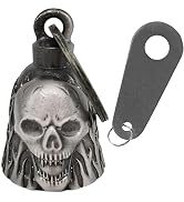 Dream Apparel Motorcycle Biker Bell W/ Motorcycle Bell Hanger, Motorcycle Accessories or Key Chai...
