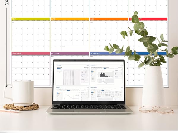 Hambli Office Extra Large Full Year Wall Planner