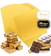 Palksky Large Dubai Chocolate Bar Pistachio Wrappers Packaging with Stickers, 100Pcs 10 Inch Choc...