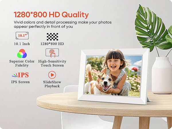 Miroir 10.1 Inch WiFi Digital Photo Frame frameo digital picture frame
