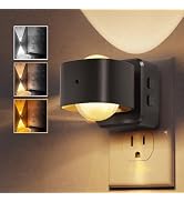 L LOHAS LED Night Light Projector, Night Lights Plug into Wall, 2000K/3000K/5000K Adjustable Colo...