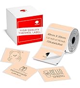 Phomemo Thermal Labels for M110/M120/M220/M150/M250/M221 Label Maker, Self-Adhesive Thermal Label...