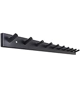 SKOLOO Wood Coat Rack Wall Mounted,10 Peg Long Bamboo Hook for Hanging Backpack Coat Towel Hat,16...