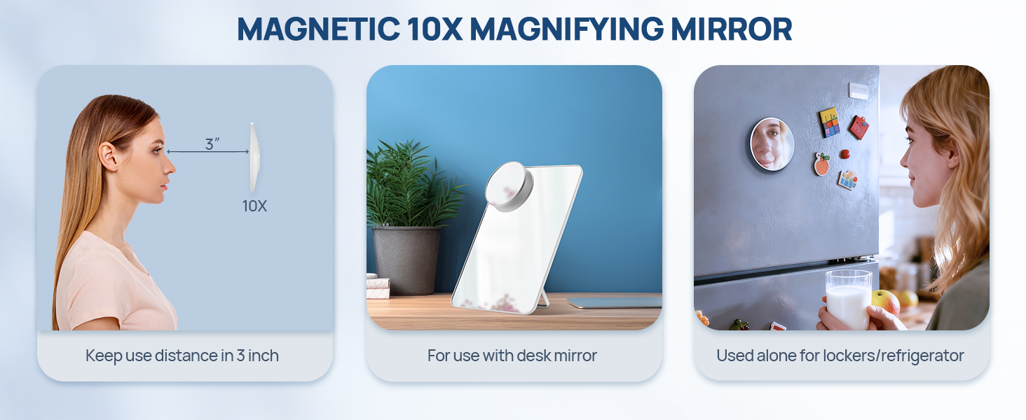 desk makeup mirror