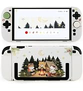 Tscope Cute Protective Case for Nintendo Switch 2, Dockable Split Matte Hard PC Cover, Anti-Scrat...