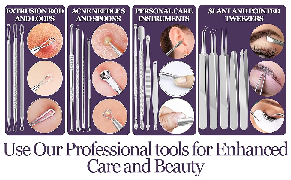 Pimple popper tool kit EBC3