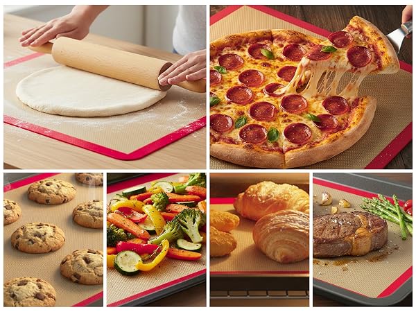 silicone baking mats baking mats baking mats silicone for baking sheets silicone baking sheets