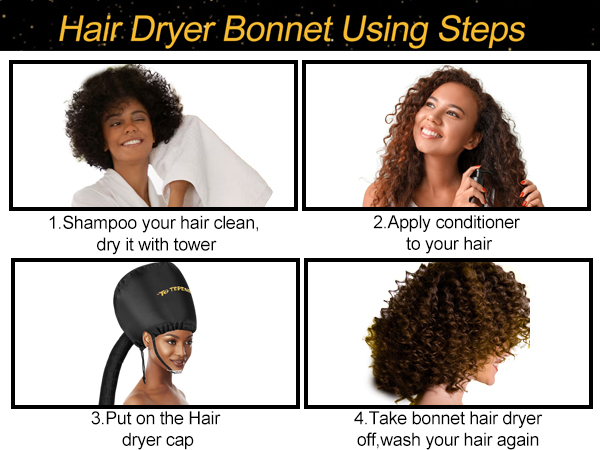 dryer bonnet attachment