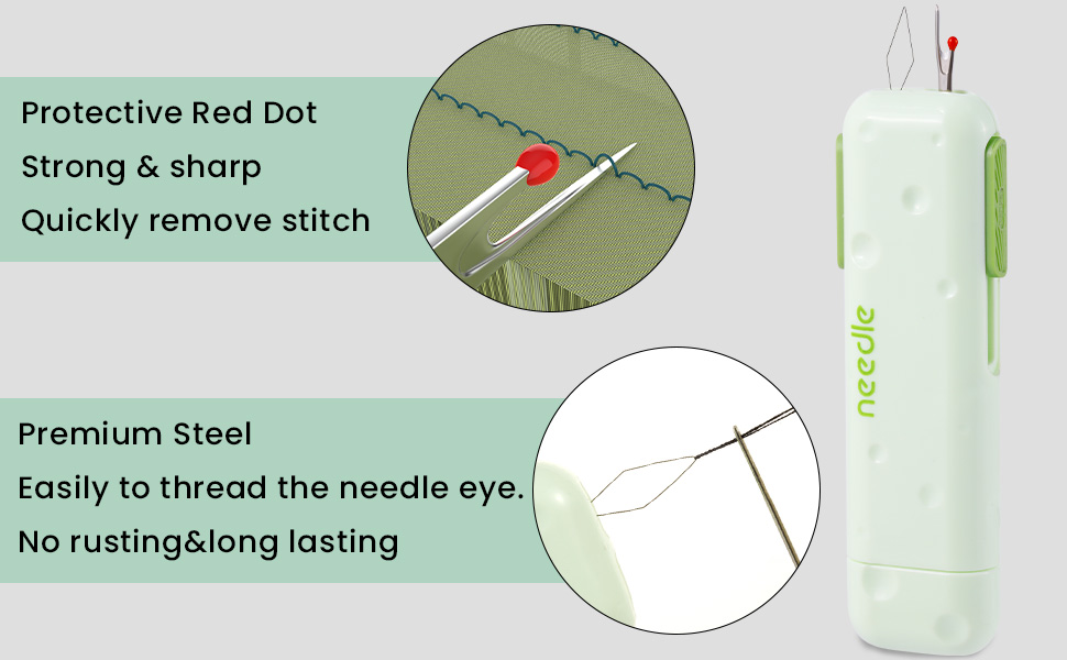 Needle Threader Seam Ripper