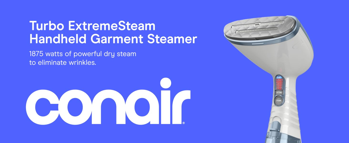 Turbo ExtremeSteam Handheld Garment Steamer
