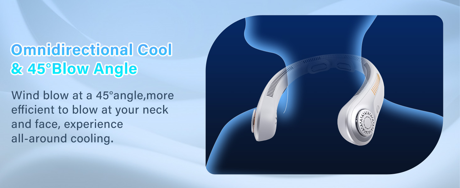 cooling neck fan