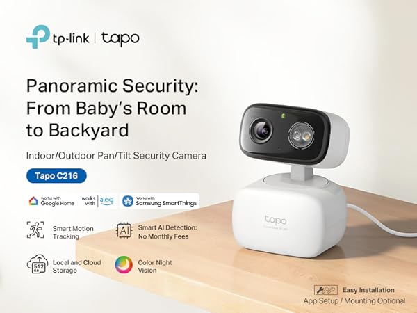 Panoramic Security: From Baby's Room to Backyard