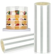 Cake Collar - 6 x 394inch/1 Roll-Transparent Acetate Cake Roll, Professional Acetate Sheets for B...