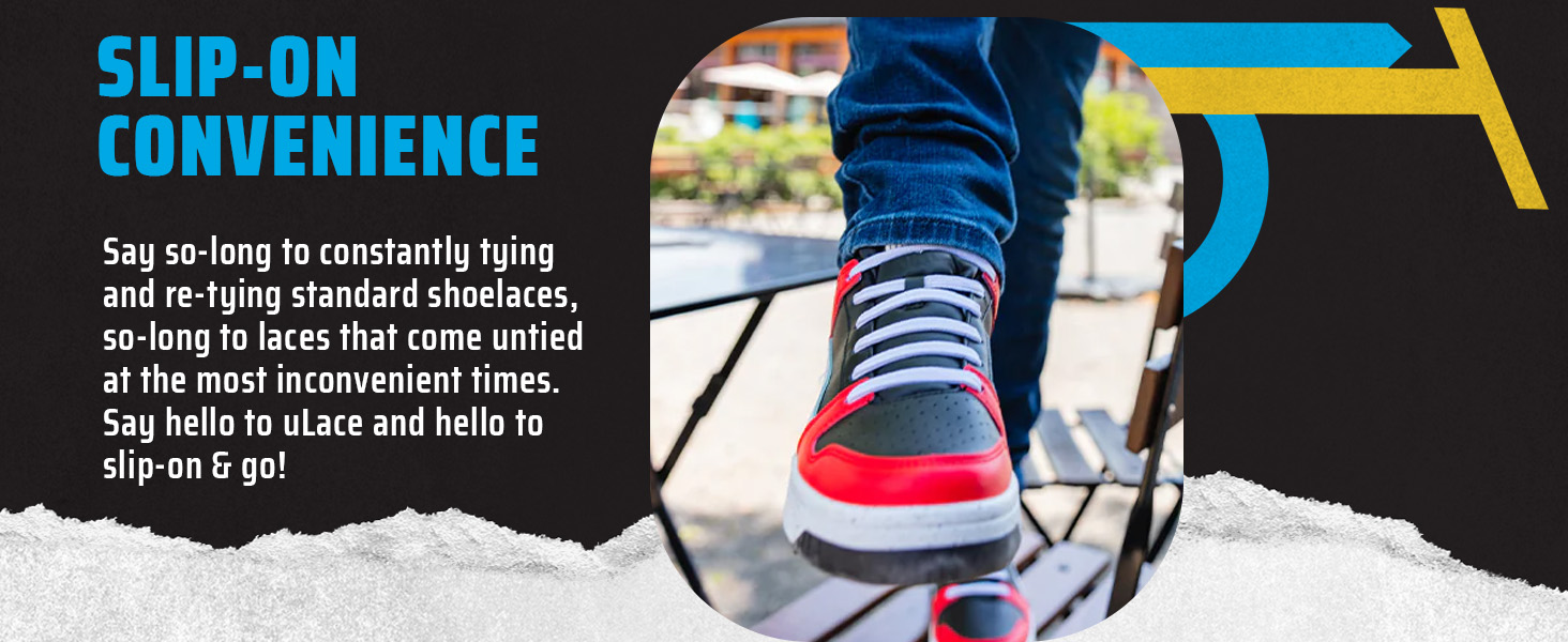 uLace Kiddos no tie laces