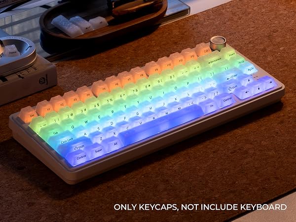 white keycaps