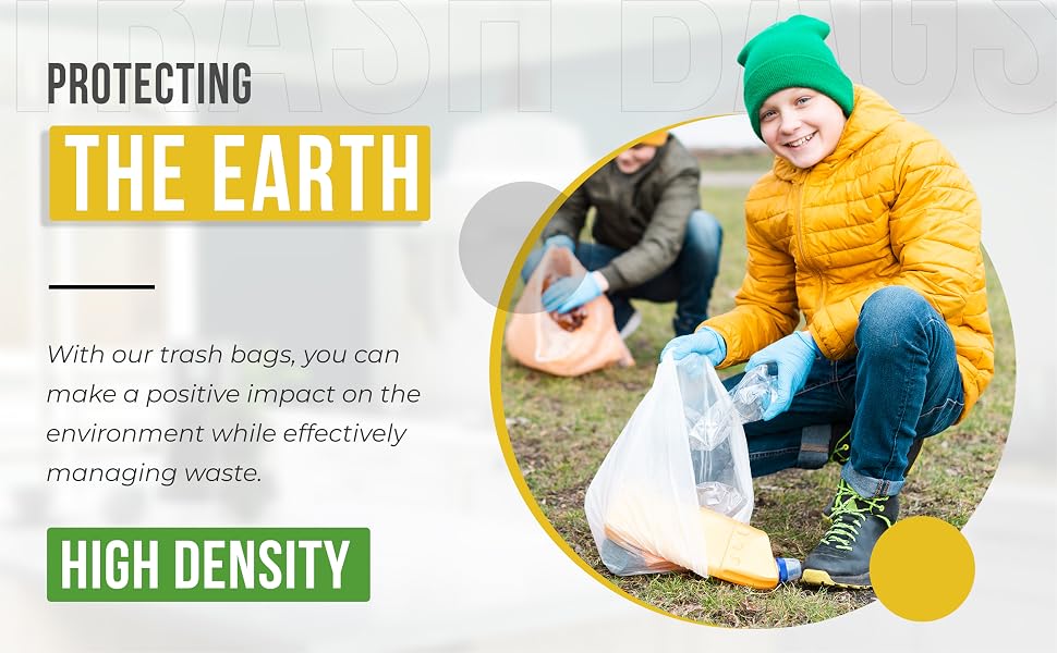 garden garbage trash bags