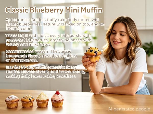 Classic Blueberry Mini Muffin