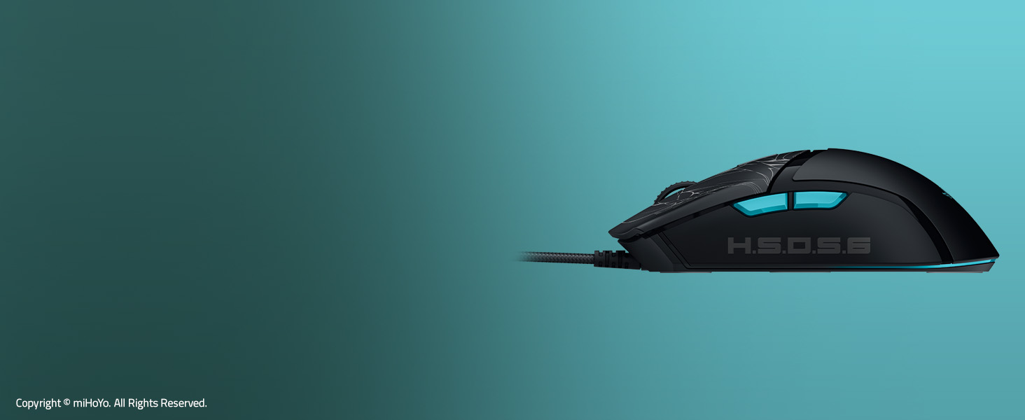 Comfortable to hold and caters to most grip styles, allowing for fast, precise control