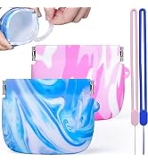 Retainer Case, Silicone Mouth Guard Case with Lanyard Cute Retainer Holder, Thin Night Guard Case...
