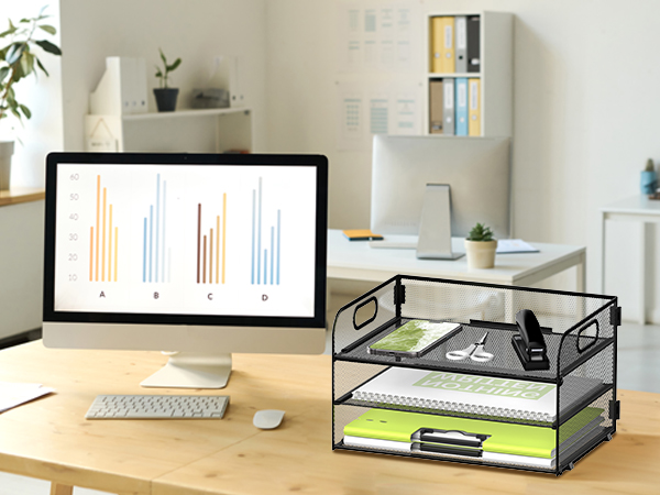 3-tier desk organizer bk