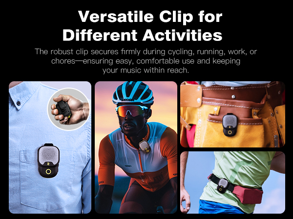 Versatile Clip for Different Activities