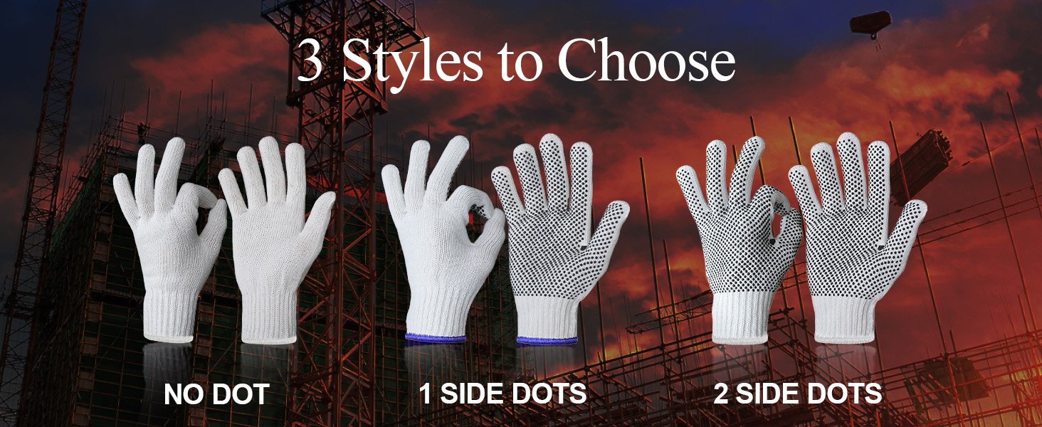 knit gloves