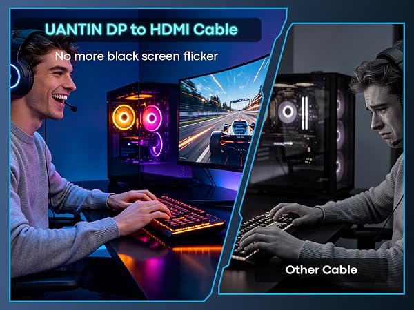 HDMI TO DISPLAYPORT CABLE