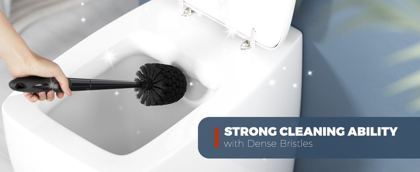 toilet bowl brush and holder