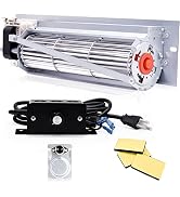 Hiorucet FK24 Fireplace Blower Fan Kit for Majestic, Monessen, Temco, Vermont Castings, Northern ...