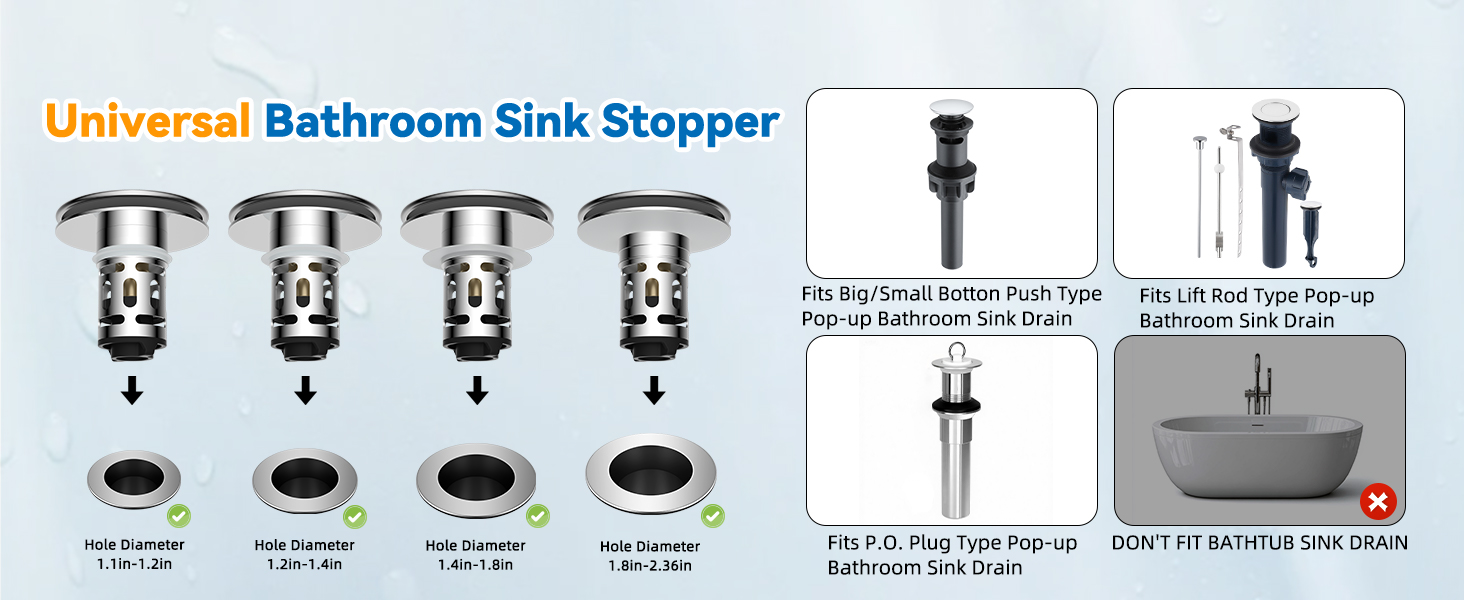 pop up drain stopper