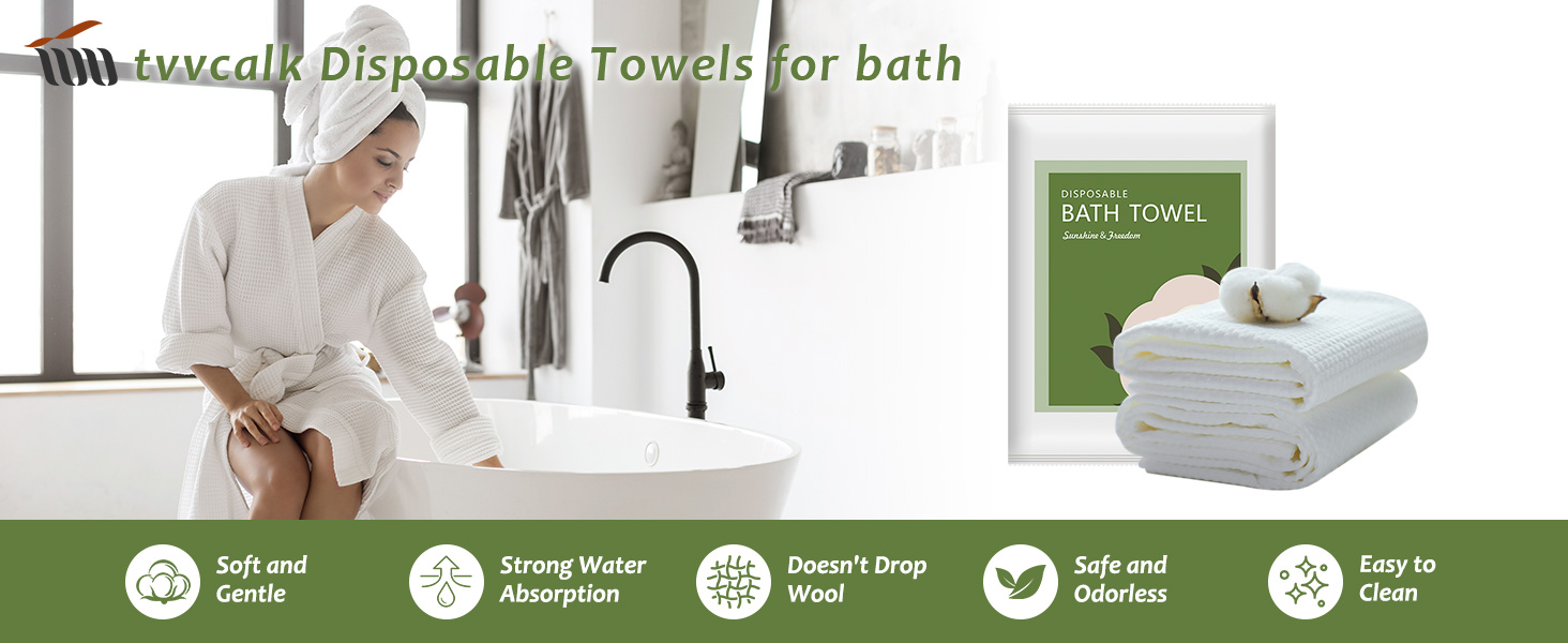 Disposable Bath Towels